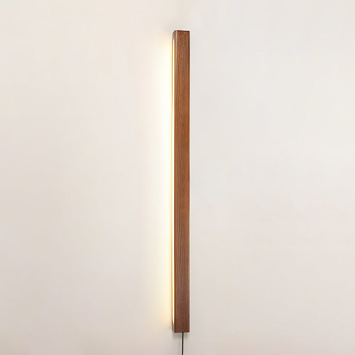 Arlo Linear Wood Plug - in Wall Light - Simprolos