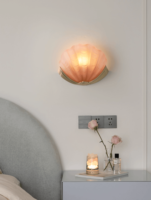 Art Deco Scallop Wall Light - Simprolos
