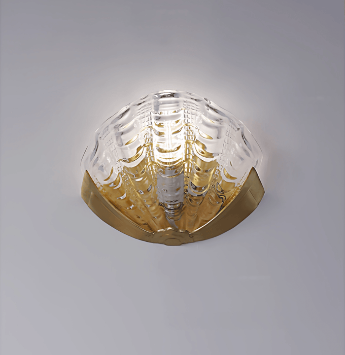 Art Deco Scallop Wall Light - Simprolos