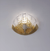 Art Deco Scallop Wall Light - Simprolos