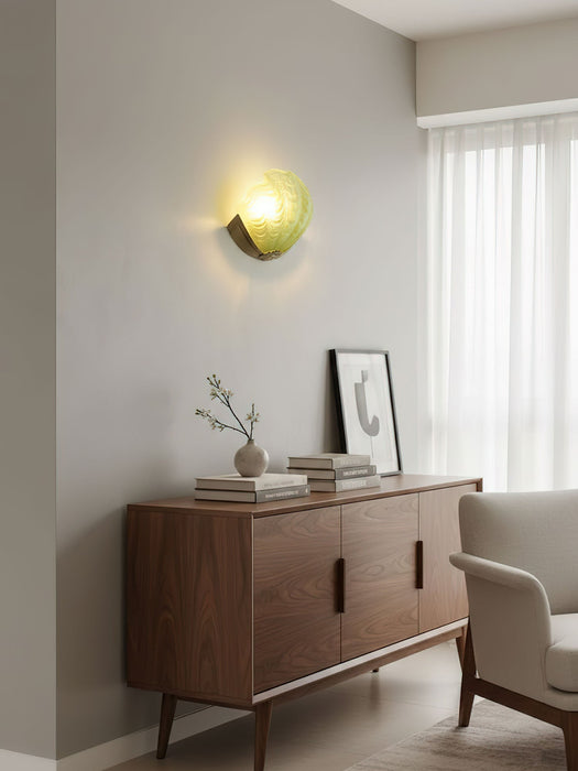 Art Deco Scallop Wall Light - Simprolos