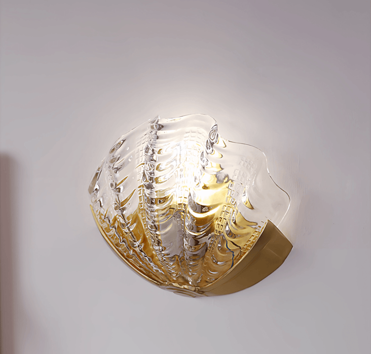 Art Deco Scallop Wall Light - Simprolos