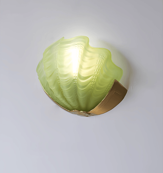 Art Deco Scallop Wall Light - Simprolos