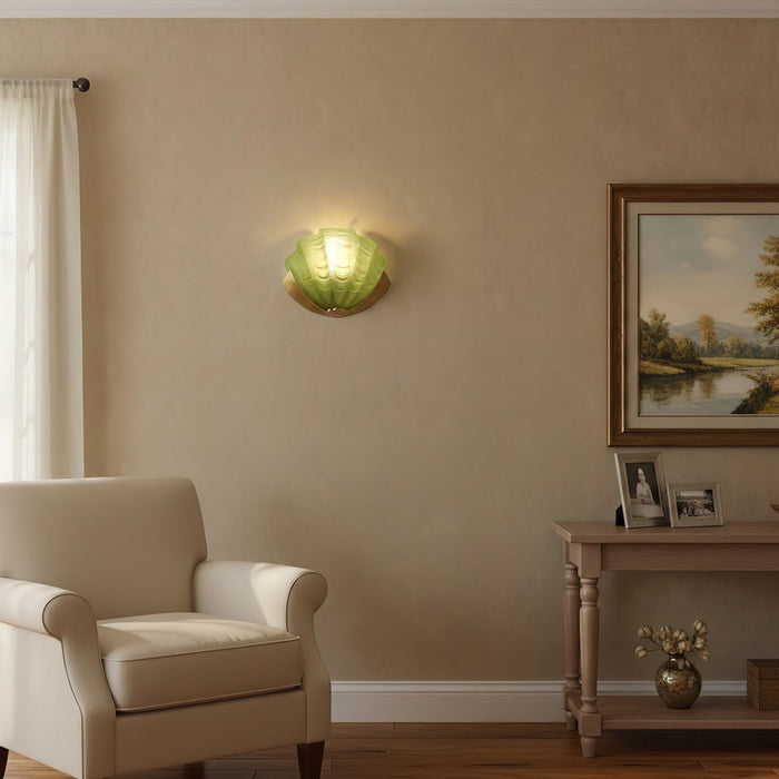 Art Deco Scallop Wall Light - Simprolos