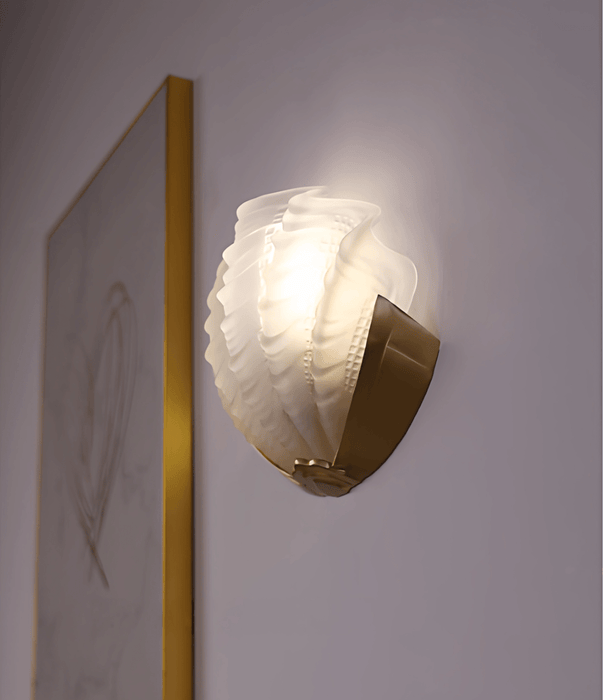 Art Deco Scallop Wall Light - Simprolos