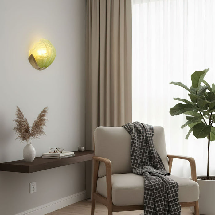 Art Deco Scallop Wall Light - Simprolos