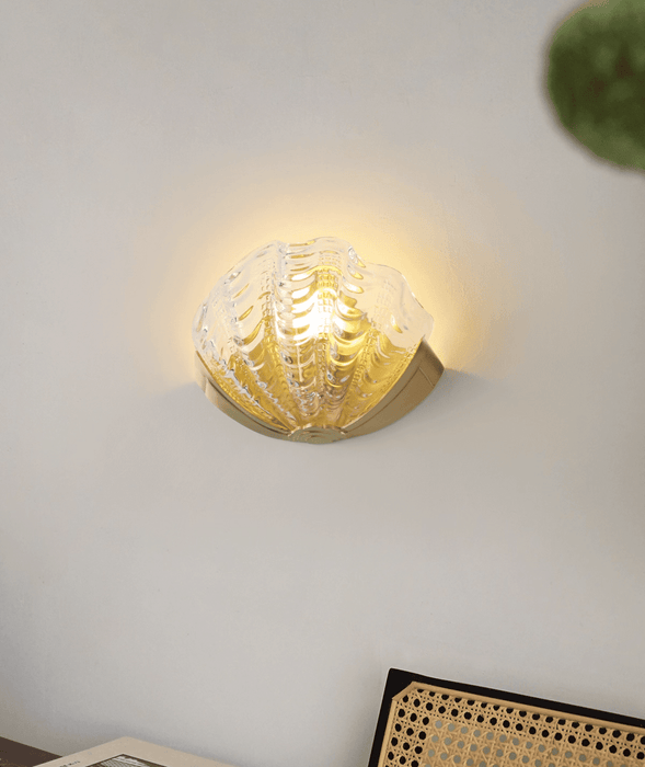 Art Deco Scallop Wall Light - Simprolos