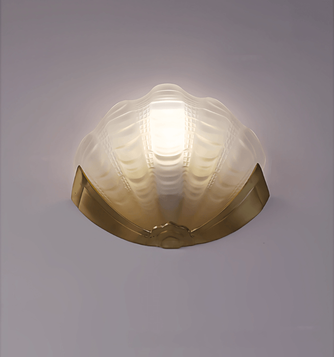 Art Deco Scallop Wall Light - Simprolos