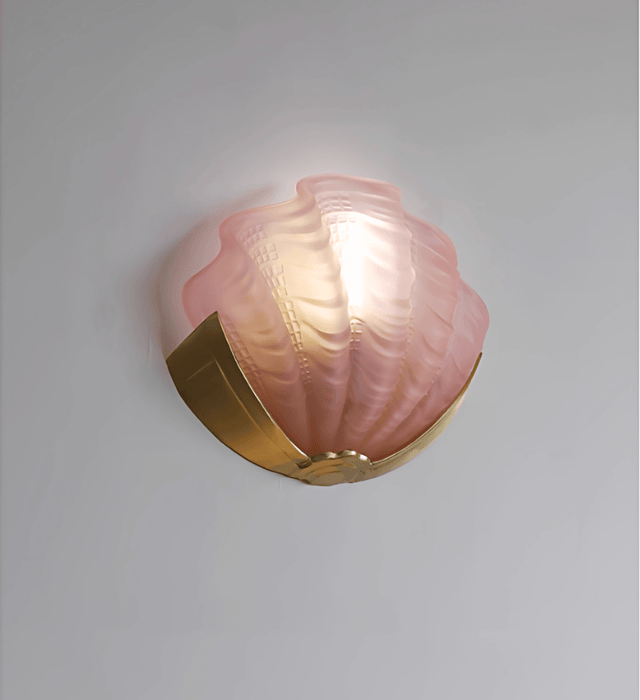 Art Deco Scallop Wall Light - Simprolos