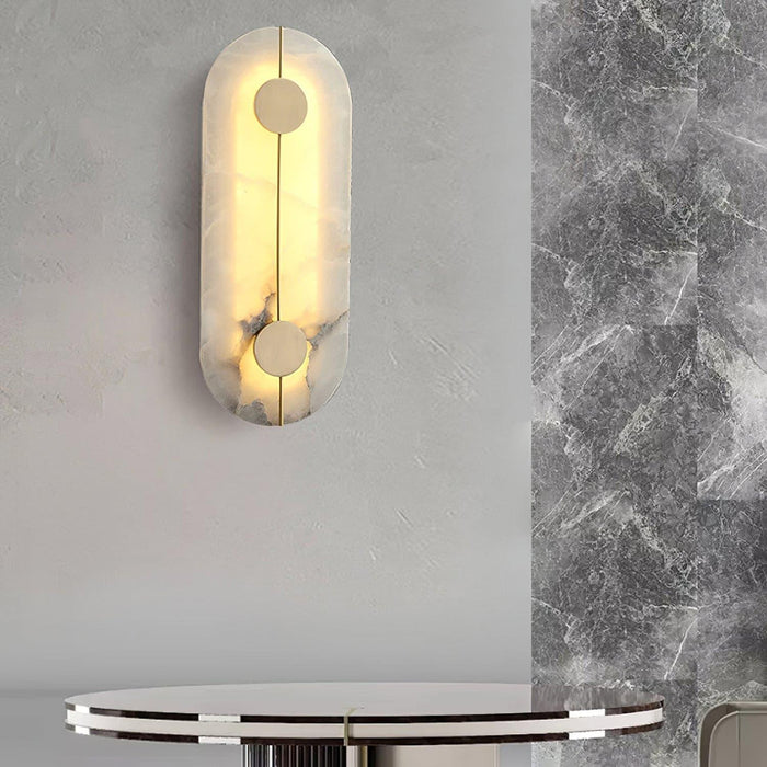 Artistic Alabaster Wall Lamp - Simprolos