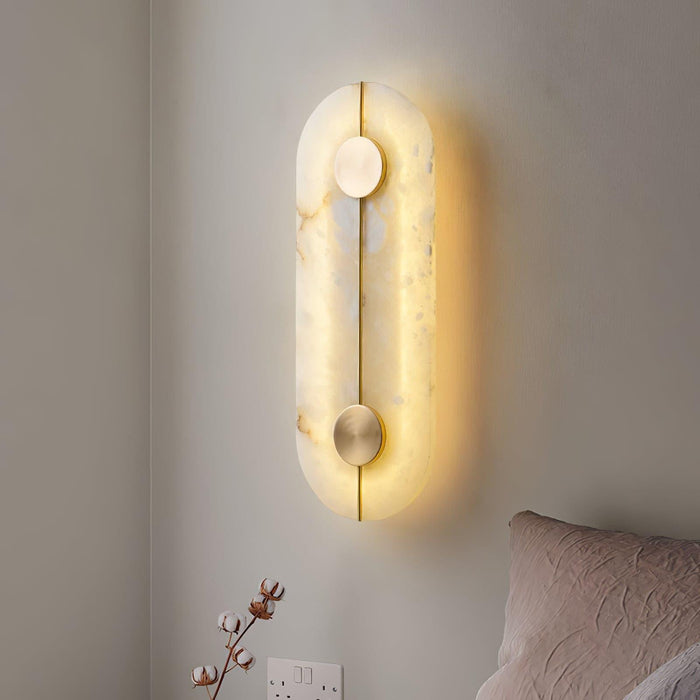 Artistic Alabaster Wall Lamp - Simprolos