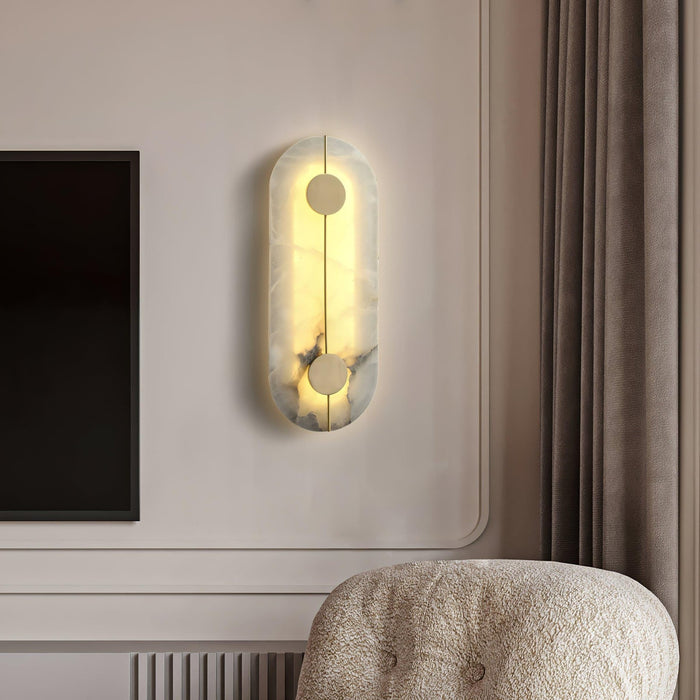 Artistic Alabaster Wall Lamp - Simprolos