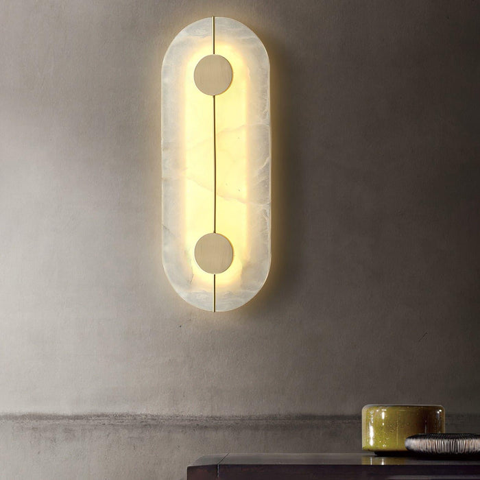 Artistic Alabaster Wall Lamp - Simprolos