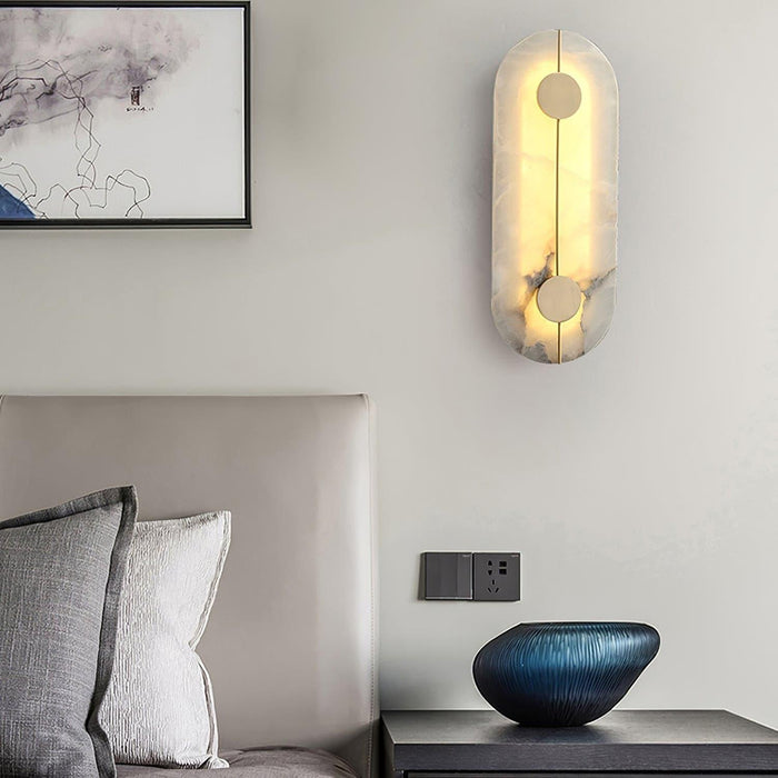 Artistic Alabaster Wall Lamp - Simprolos