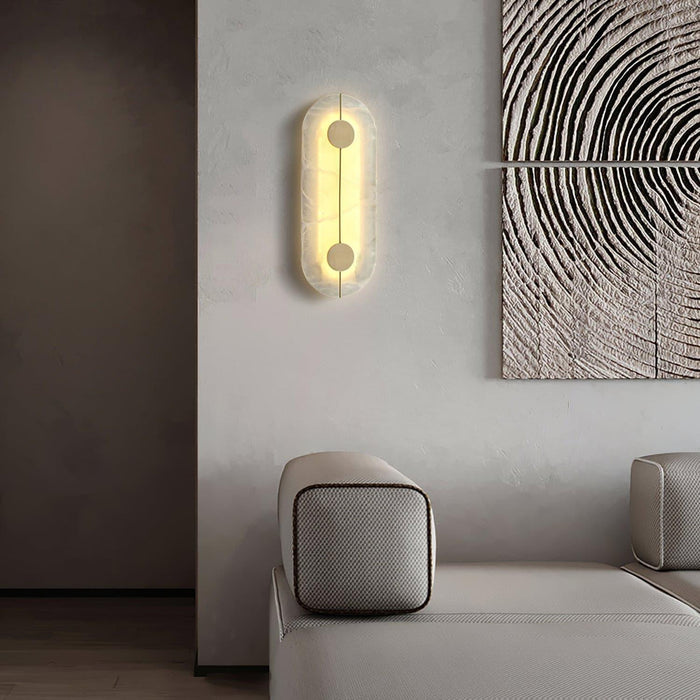 Artistic Alabaster Wall Lamp - Simprolos