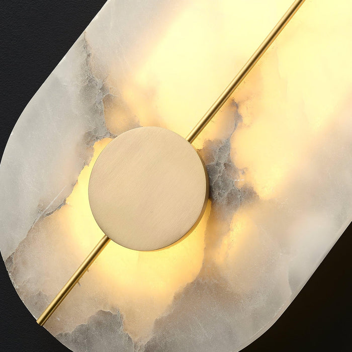 Artistic Alabaster Wall Lamp - Simprolos