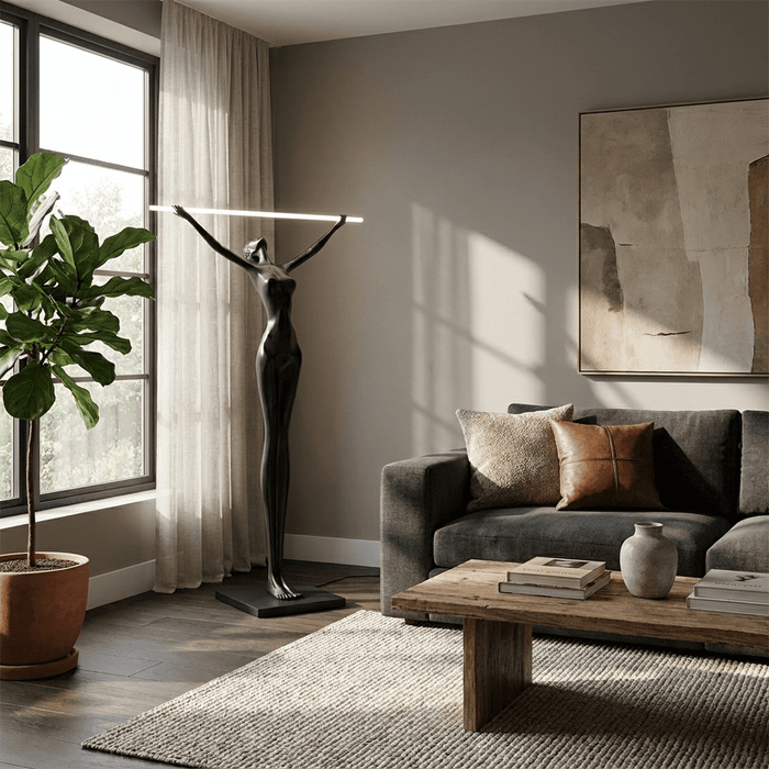 Ascend Light Sculpture Floor Lamp - Simprolos