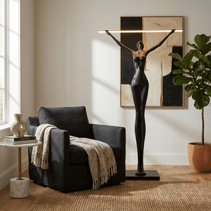 Ascend Light Sculpture Floor Lamp - Simprolos