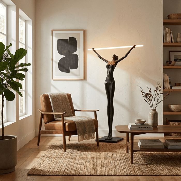Ascend Light Sculpture Floor Lamp - Simprolos