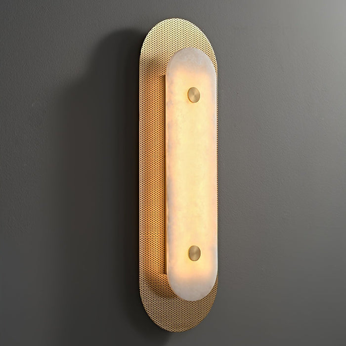 Asher Horizon Alabaster Wall Lamp - Simprolos