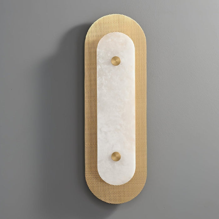 Asher Horizon Alabaster Wall Lamp - Simprolos