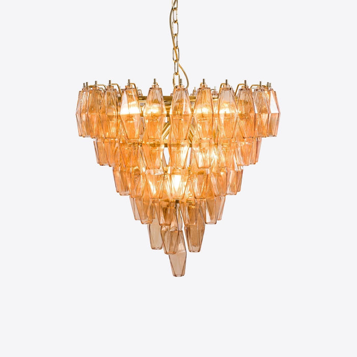 Asti Glass Chandelier - Simprolos