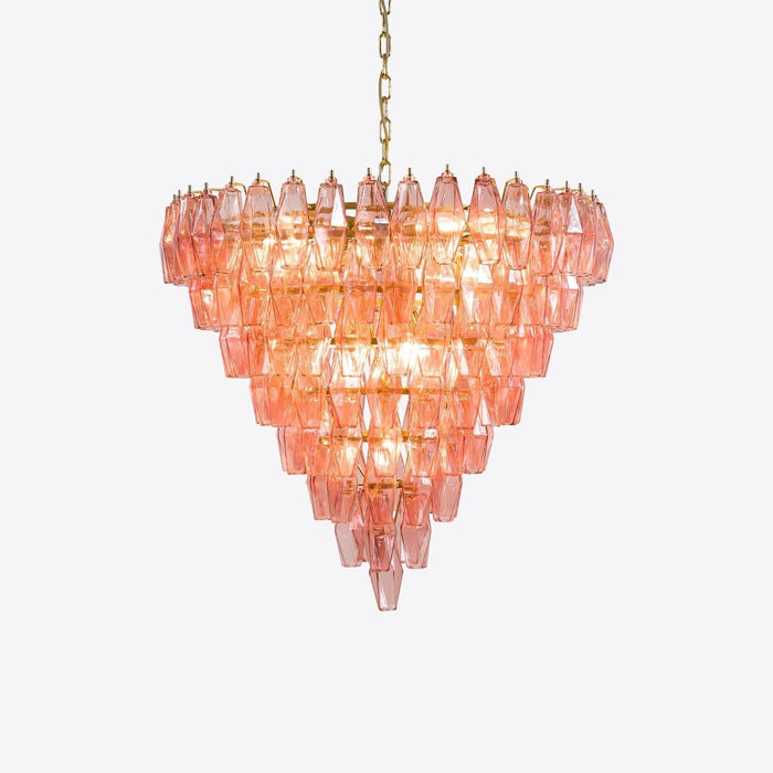 Asti Glass Chandelier - Simprolos