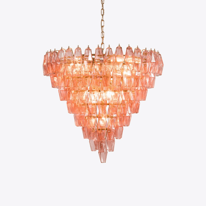 Asti Glass Chandelier - Simprolos