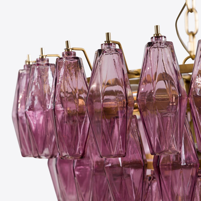 Asti Glass Chandelier - Simprolos