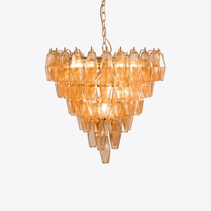 Asti Glass Chandelier - Simprolos