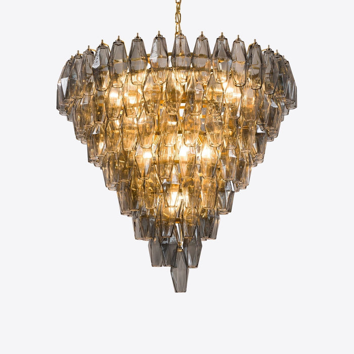 Asti Glass Chandelier - Simprolos