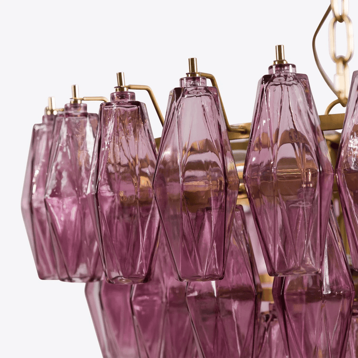 Asti Glass Chandelier - Simprolos