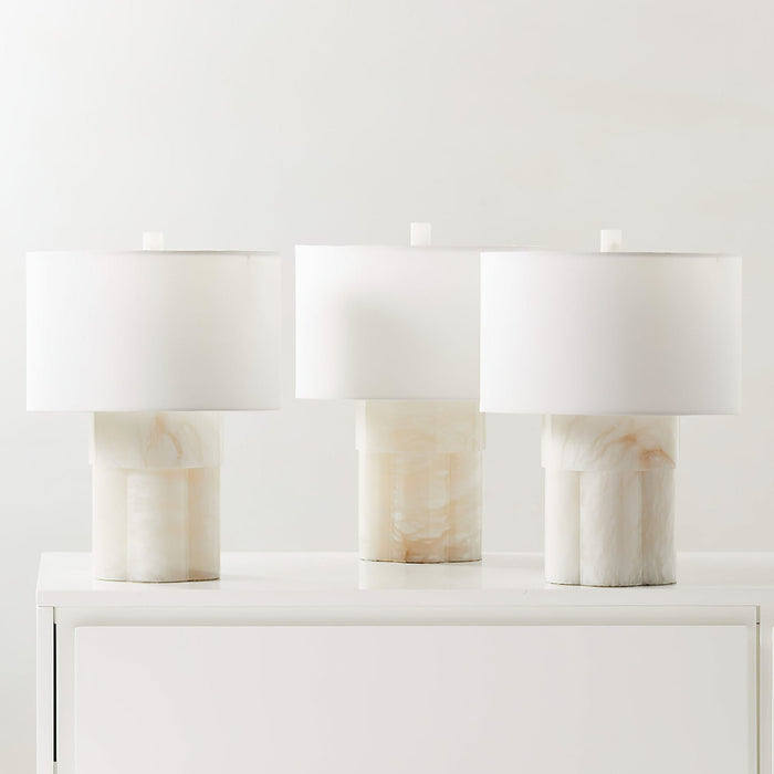 Athena Alabaster Table Lamp - Simprolos