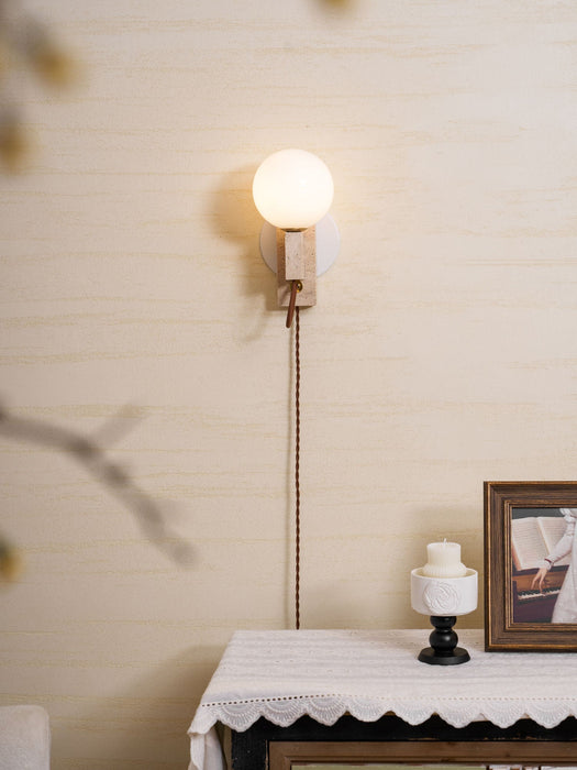 Atlas Globe Wall Sconce - Simprolos