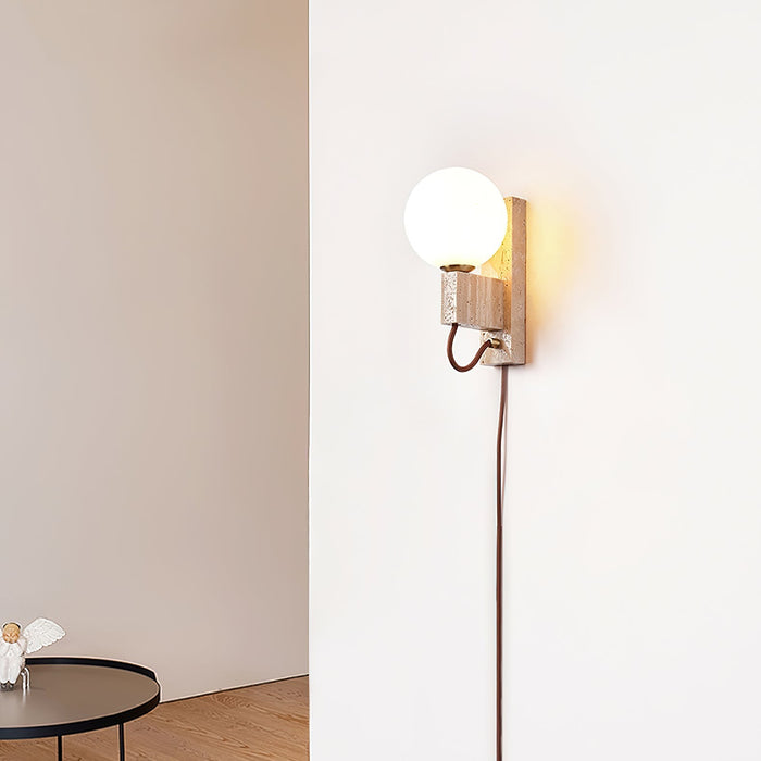 Atlas Globe Wall Sconce - Simprolos