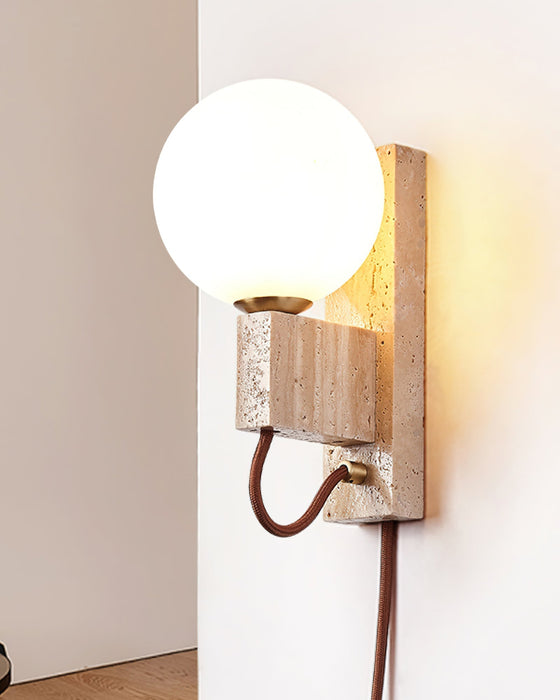 Atlas Globe Wall Sconce - Simprolos