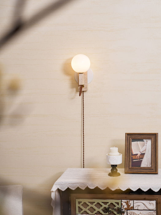 Atlas Globe Wall Sconce - Simprolos