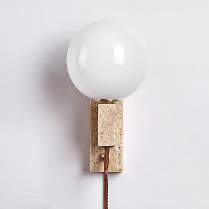 Atlas Globe Wall Sconce - Simprolos