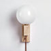 Atlas Globe Wall Sconce - Simprolos