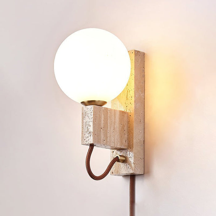Atlas Globe Wall Sconce - Simprolos