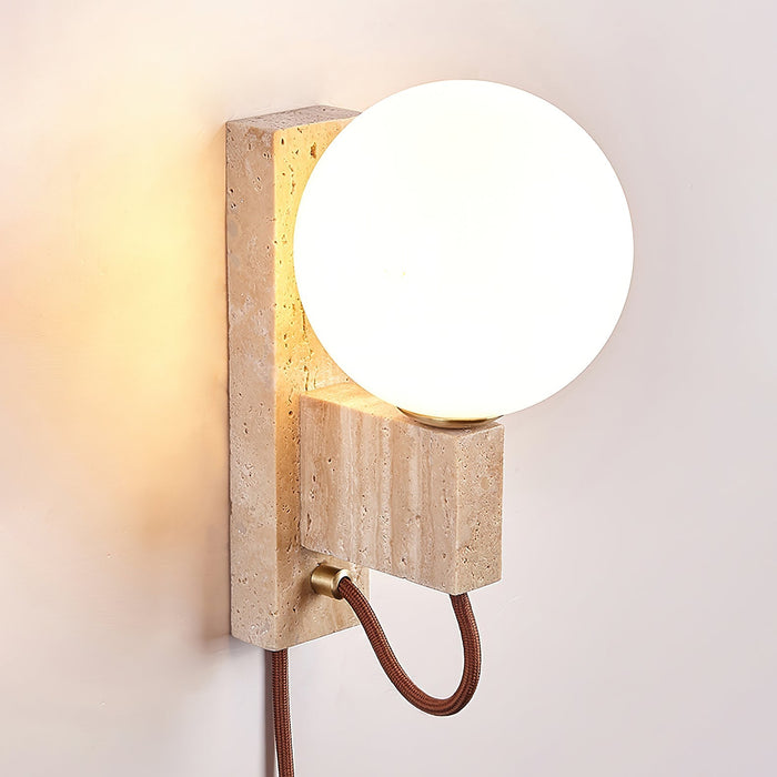 Atlas Globe Wall Sconce - Simprolos