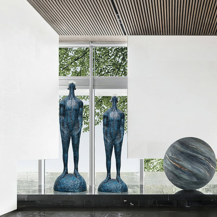 Atlas Guardian Sculpture Floor Ornaments - Simprolos