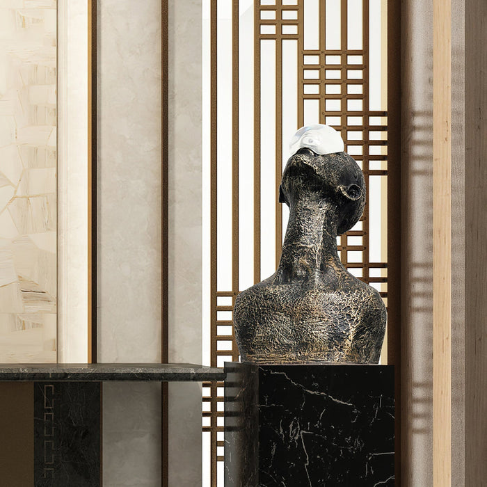 Atlas Guardian Sculpture Table Ornaments - Simprolos