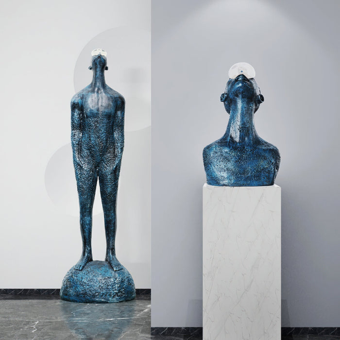 Atlas Guardian Sculpture Table Ornaments - Simprolos