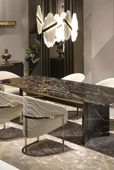 Auralith Alabaster Chandelier - Simprolos