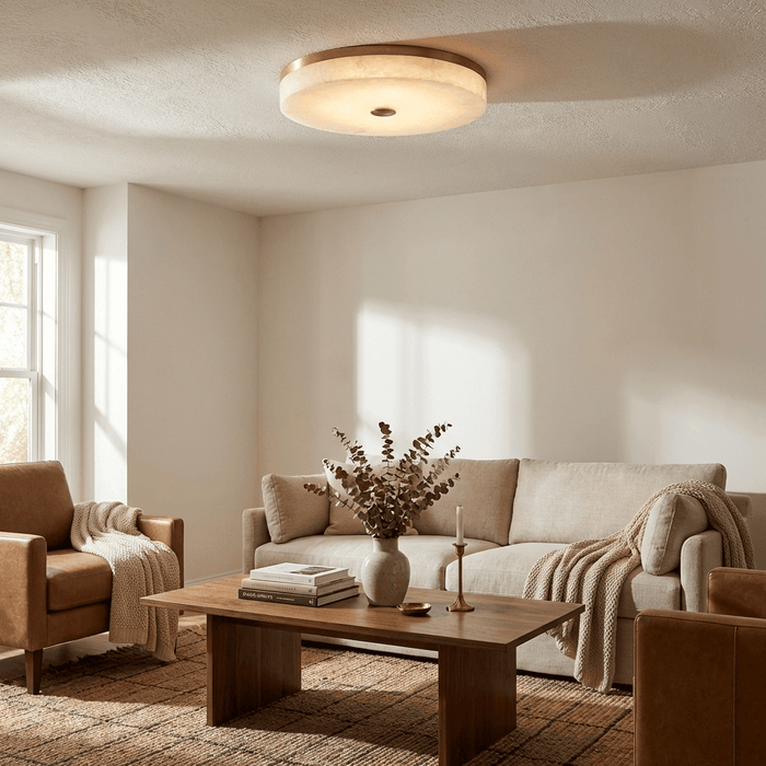 Aurelia Alabaster Ceiling Light - Simprolos