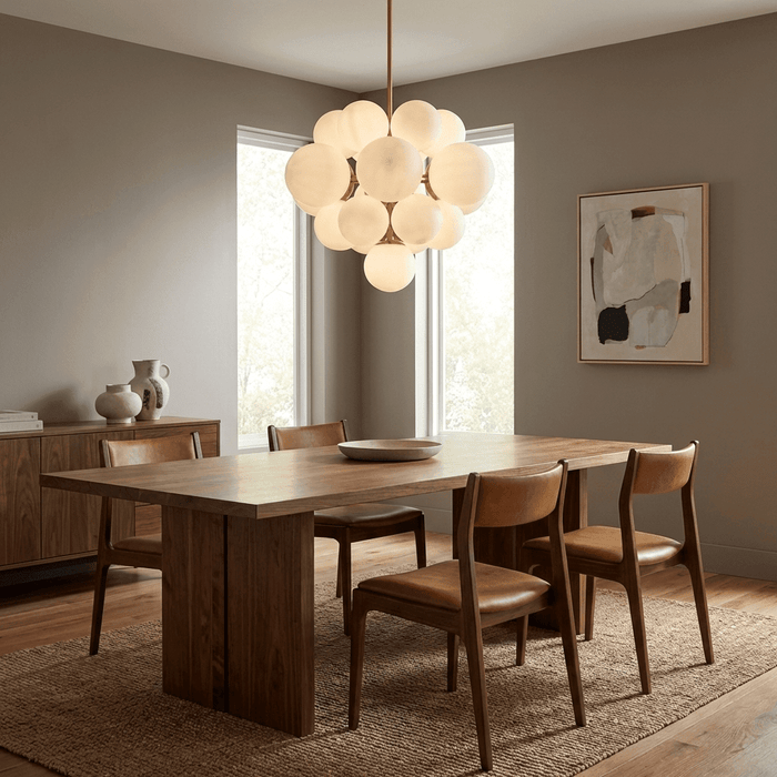 Aurelia Alabaster Cluster Chandelier - Simprolos