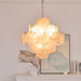 Aurelia Apricot Glass Chandelier - Simprolos