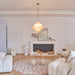 Aurelia Apricot Glass Chandelier - Simprolos
