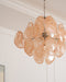 Aurelia Apricot Glass Chandelier - Simprolos